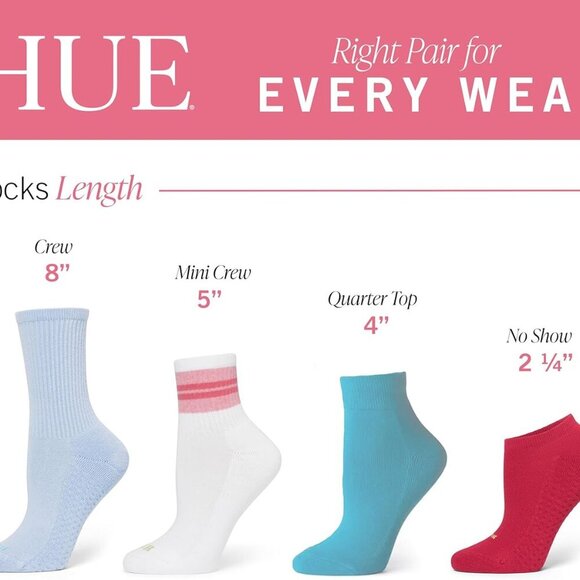 Women's Mini Crew Sock 6 Pair Pack - Picture 7 of 7